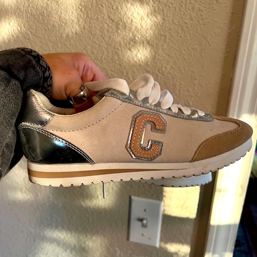 COACH suede shoes size 6